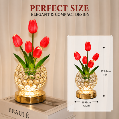 Tulip Forever™ Glowing Tulip Lamp